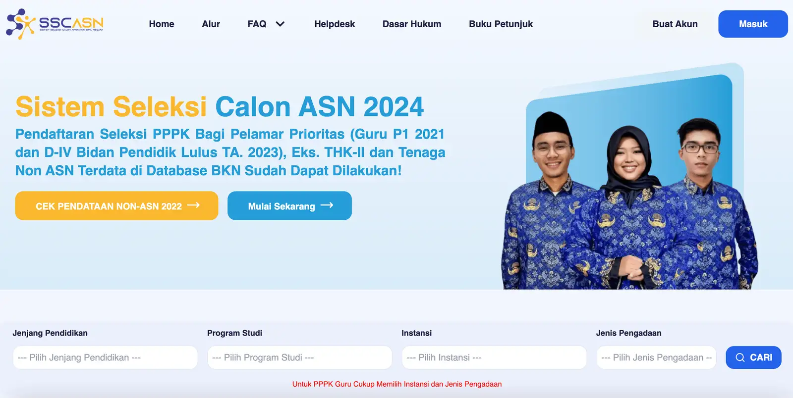 Cara Cek Pengumuman PPPK 2024 Tahap I di Website sscasn.bkn.go.id