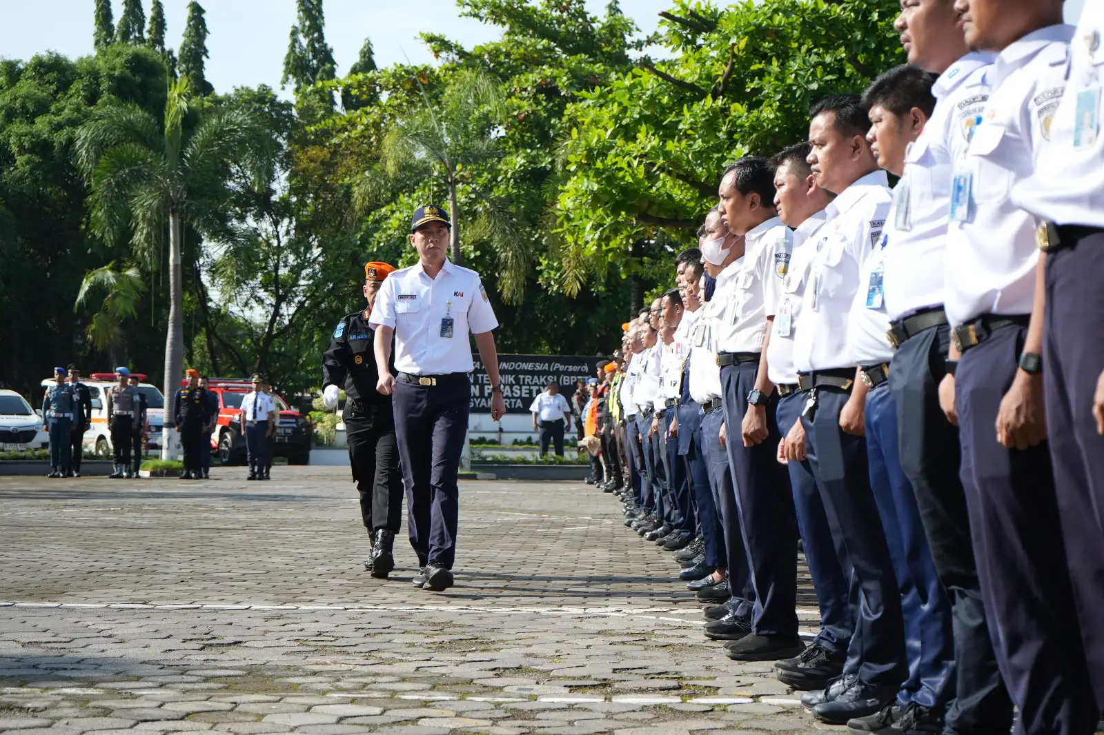 Apel Gelar Pasukan Angkutan Nataru, PT KAI Fokus 3 Elemen Pelayanan