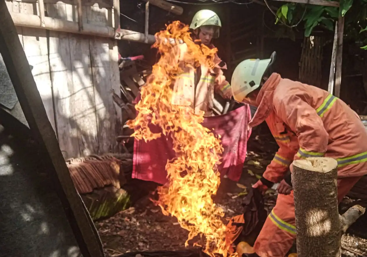 Gara-Gara Tabung Gas Bocor, Warga Jetak Sragen Alami Luka-luka