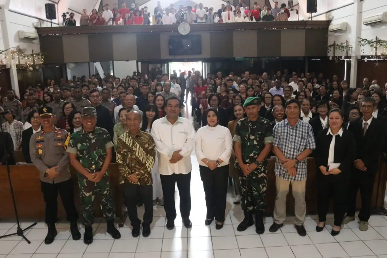 Natal 2024, Jemaat Gereja di Blora Merasa Aman saat Beribadah