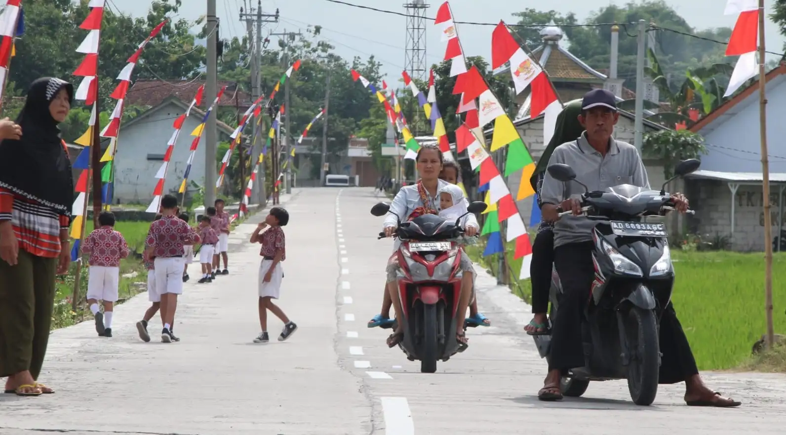 Dibiayai APBD Rp14 Miliar, Jalan Alternatif Klaten-Sukoharjo Kini Mulus