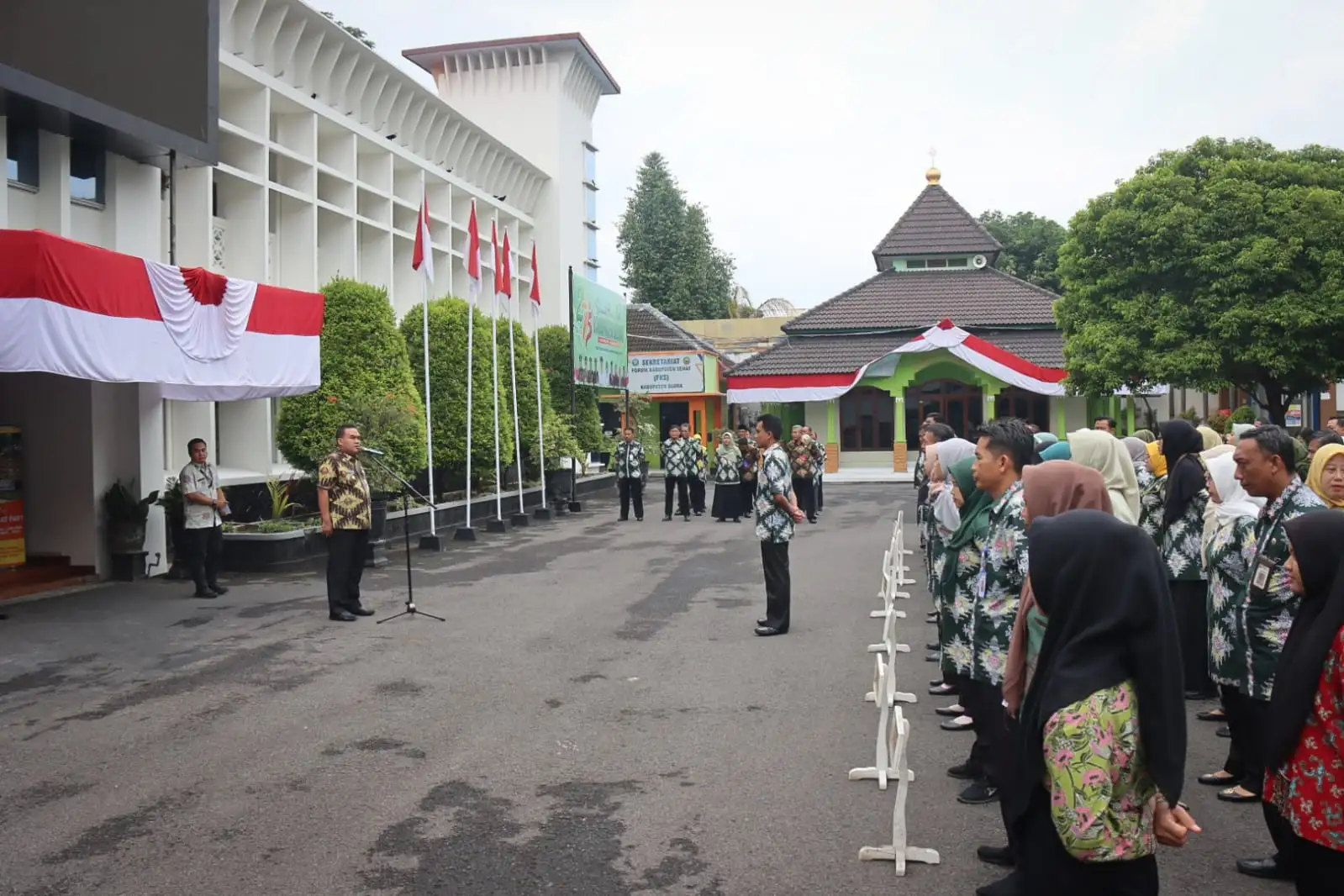 Pimpin Apel Perdana di Tahun 2025, Ini Pesan Bupati Blora kepada Jajarannya