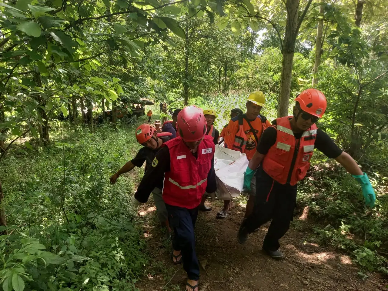 Pencari Pasir Temukan Mayat di Bengawan Solo Sragen, Ternyata Wong Sribit