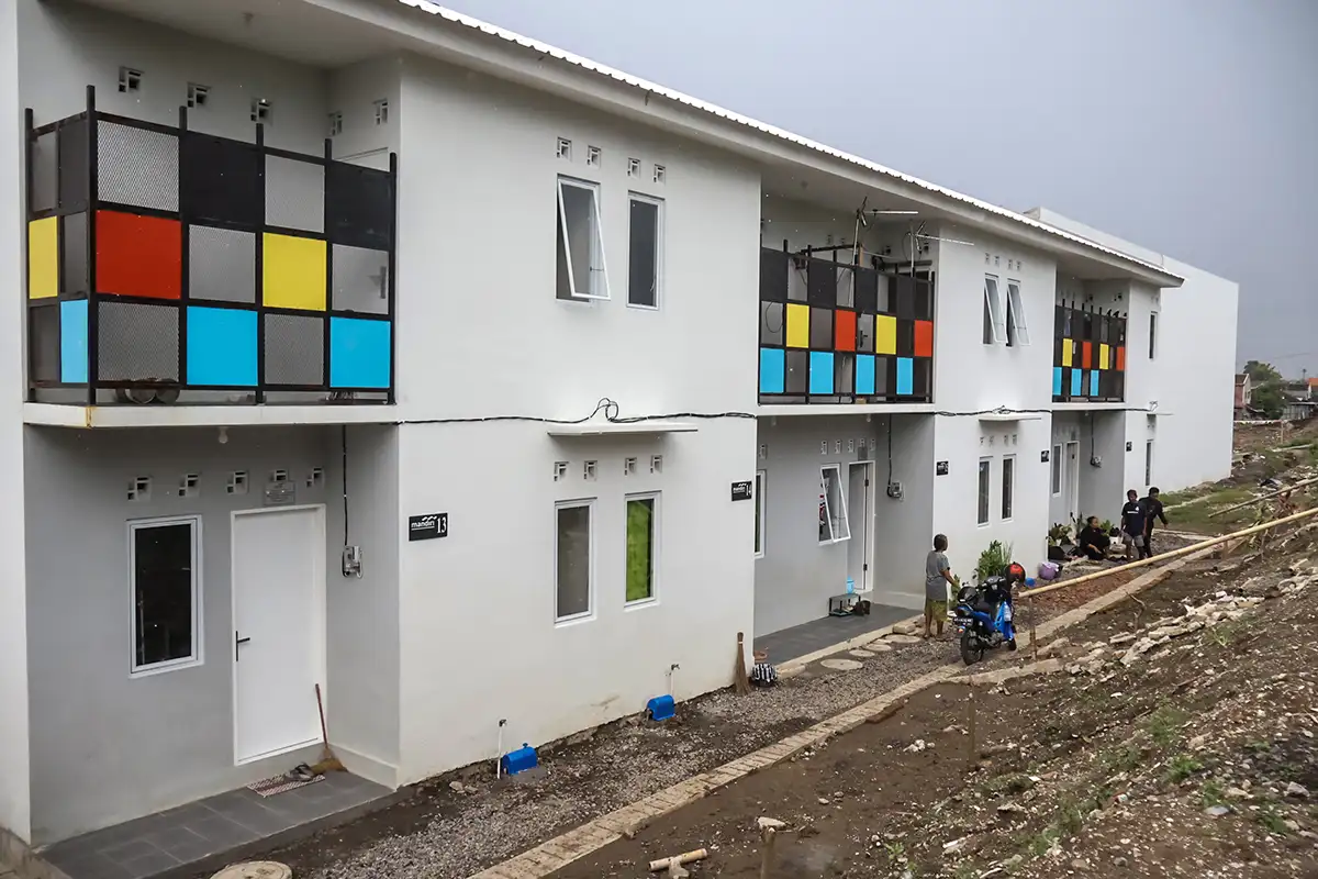 Warga Sangkrah Solo Mulai Tempati 23 Rumah Baru Program Penataan Kawasan Kumuh