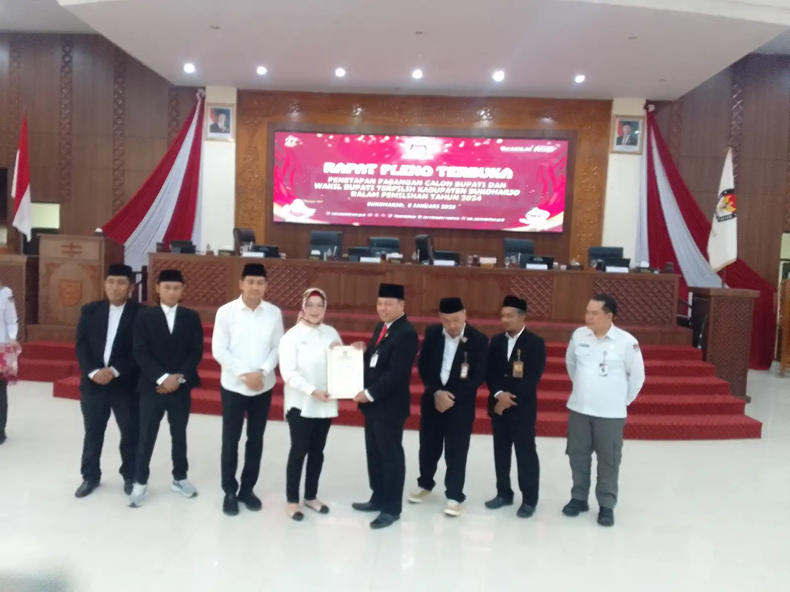 Resmi Ditetapkan Cabup-Cawabup Terpilih, Etik-Sapto Rangkul Elemen Masyarakat