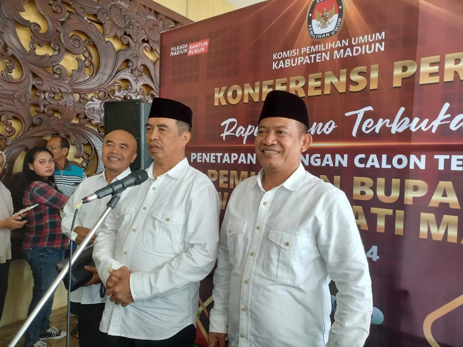 Resmi! KPU Tetapkan Hari Wuryanto-Purnomo Hadi sebagai Bupati Madiun Terpilih