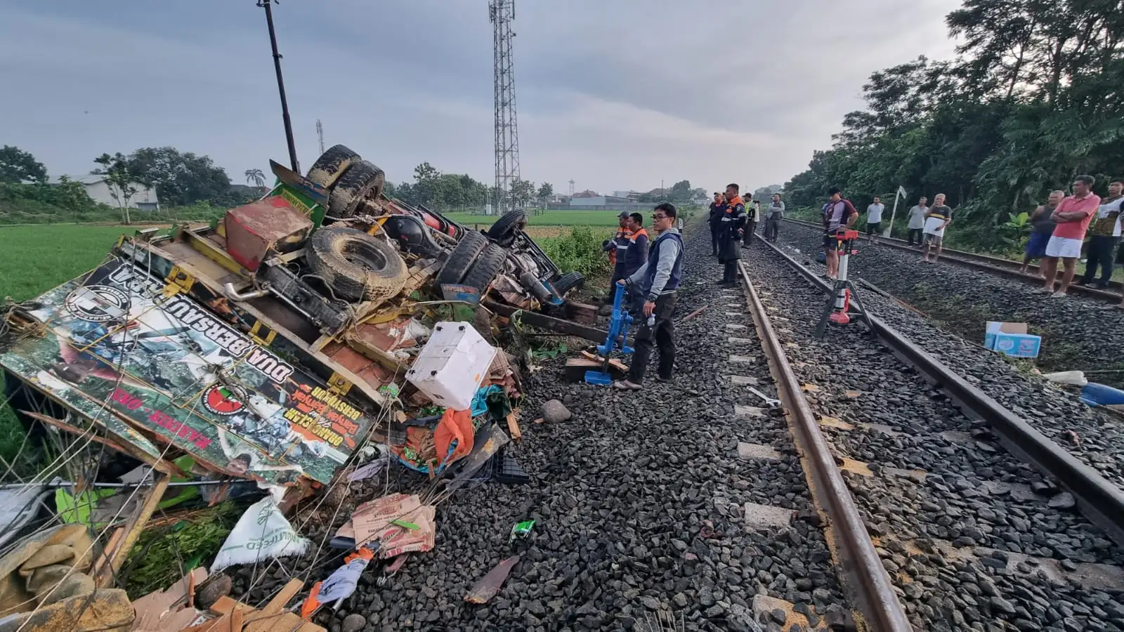 Kecelakaan Libatkan KA Sancaka dan Truk di Sragen, Daop 6 Cepat Amankan Jalur KA