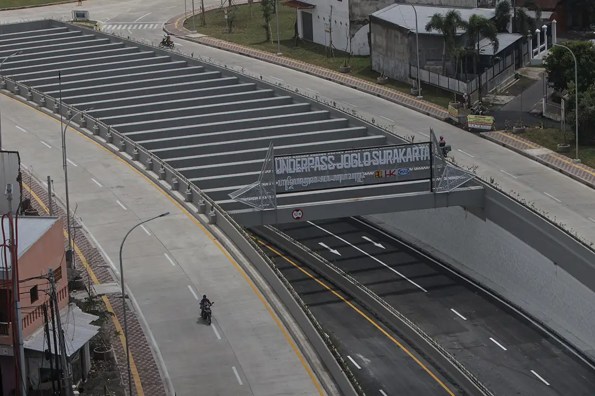 Underpass di Simpang Joglo Solo Dibuka Besok, Ini Hal yang Tidak Boleh Dilakukan