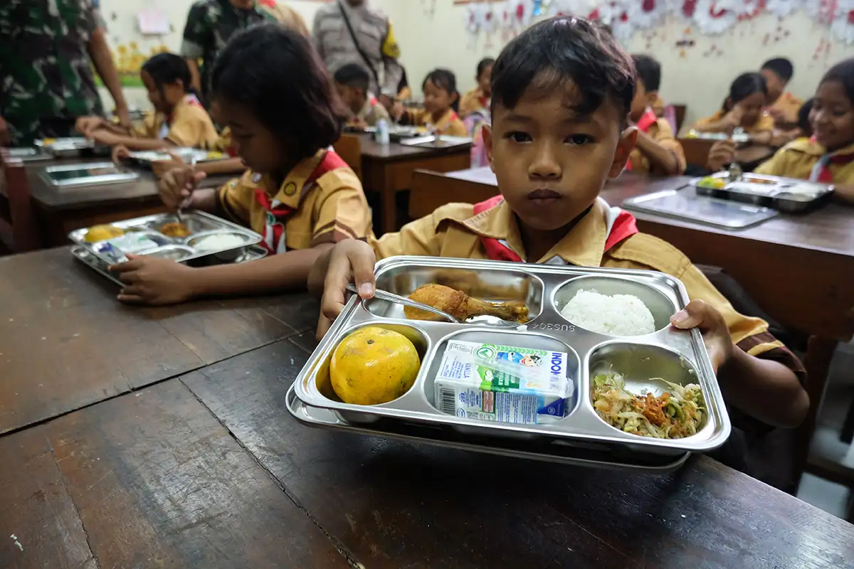 SPPG Jebres Solo Uji Coba Program Makan Bergizi Gratis di SDN Kepatihan