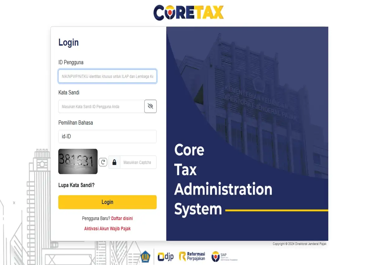 Ini Cara Mendaftar NPWP Online via Coretax