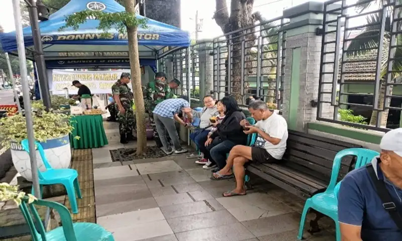 Jumat Berkah di Kodim Salatiga: Makan Sepuasnya, Bayar Seikhlasnya