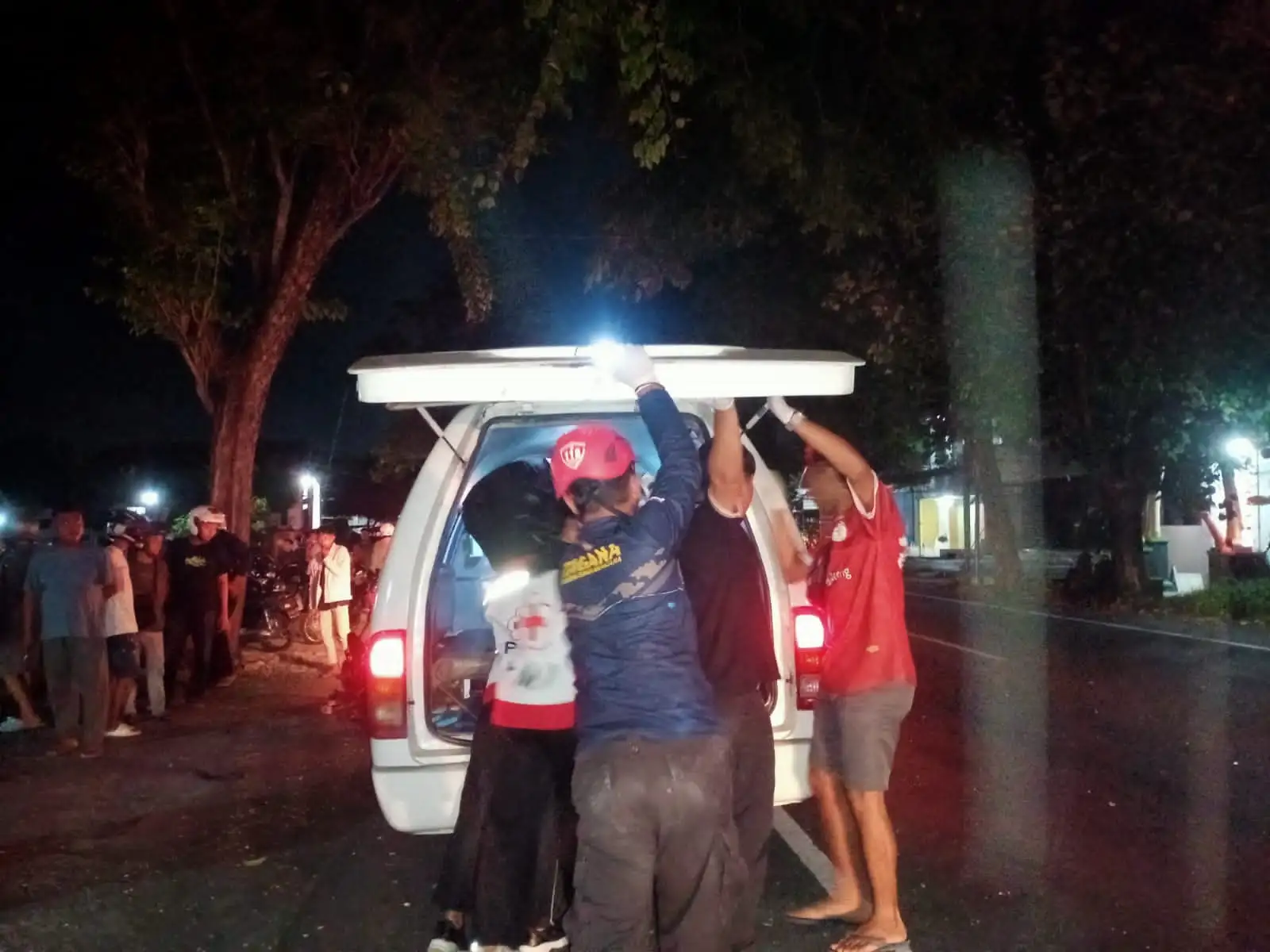 Kecelakaan Truk dan Motor di Ngrampal Sragen, 1 Orang Meninggal
