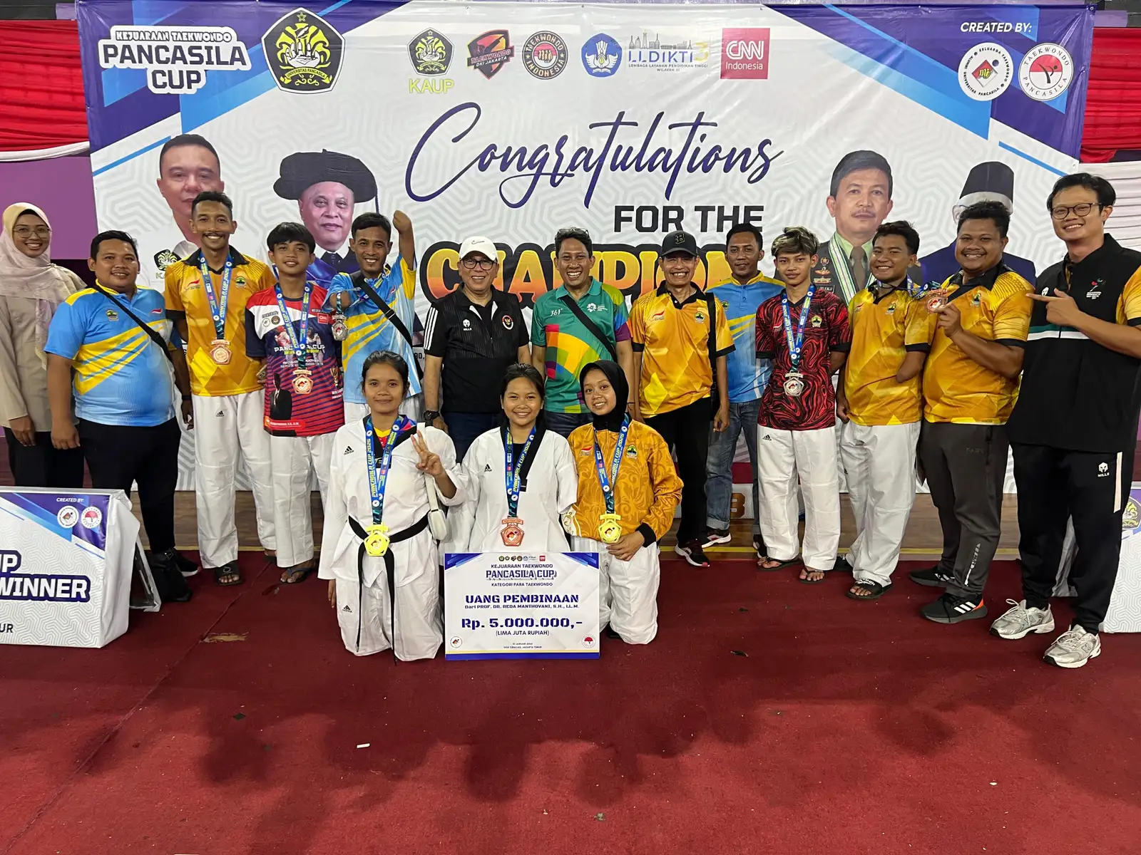 Atlet Klaten Sumbang 4 Medali di Kejuaraan Nasional Para Tae Kwondo di Jakarta