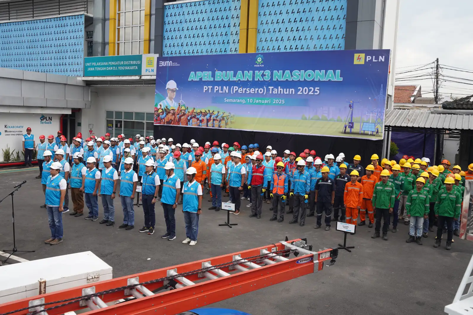 Apel Bulan K3, PLN Jateng DIY Berkomitmen Jaga Keselamatan Personel dan Warga