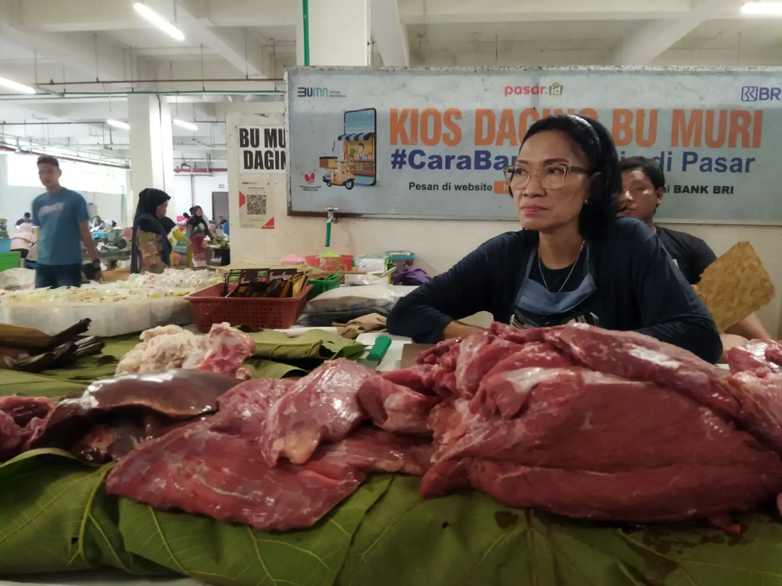 PMK Merebak, Penjual Daging Sapi di Ngawi Ngeluh Sepi Pembeli