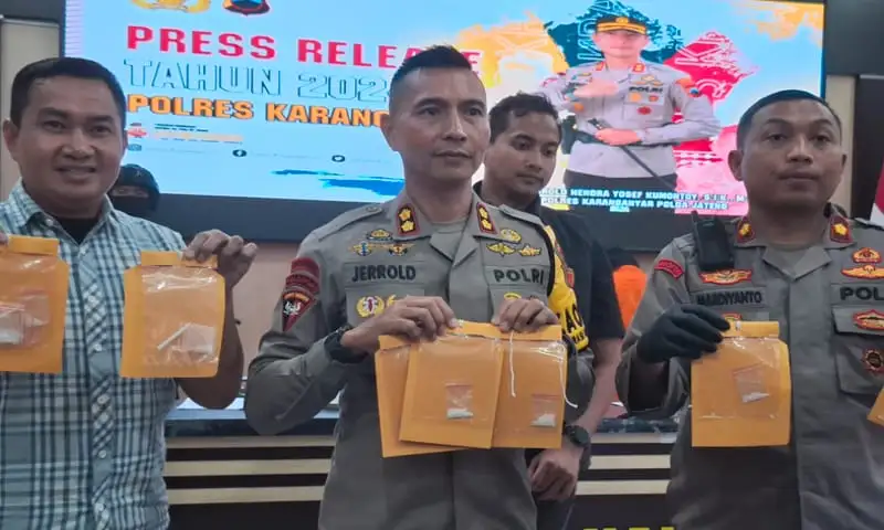 Polres Karanganyar Tangkap 51 Tersangka Kasus Narkoba Sepanjang 2024
