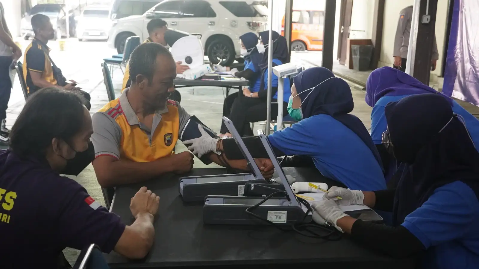Demi Pelayanan Terbaik, Polres Wonogiri Rutin Periksa Kondisi Fisik Anggota