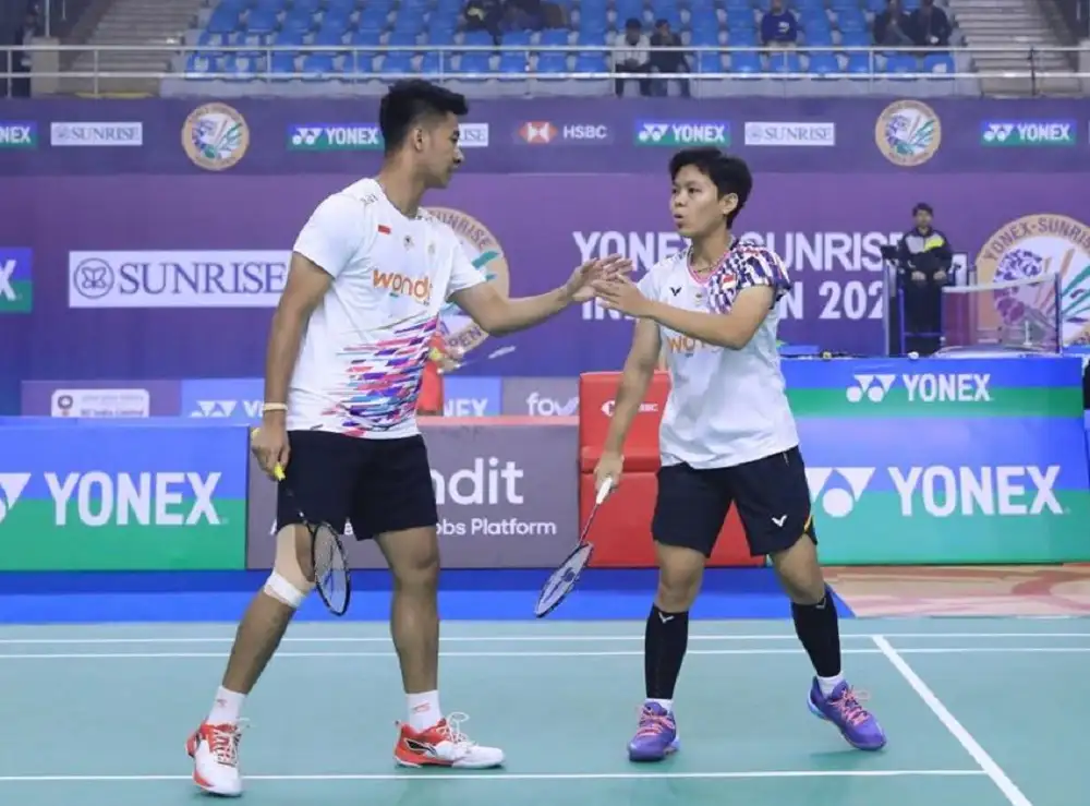 Debut Manis Ganda Campuran Dejan/Siti Fadia Melaju ke 16 Besar India Open 2025