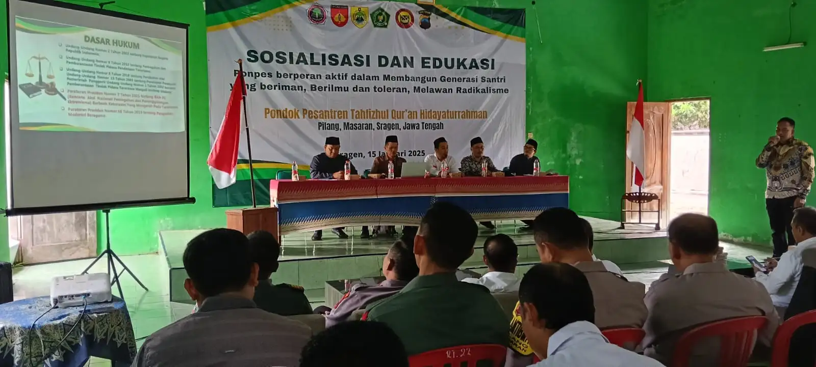 Densus 88 Antiteror Gandeng Ponpes Lakukan Deradikalisasi Santri di Sragen