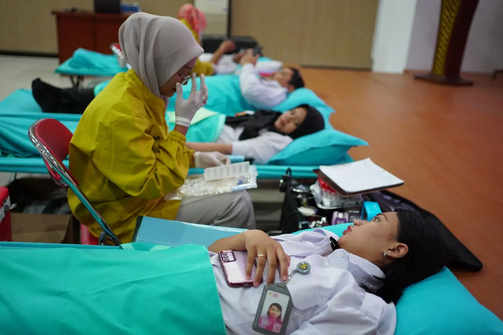 Tingkatkan Kepedulian Sosial, Imigrasi Surakarta Gelar Pendonoran Darah