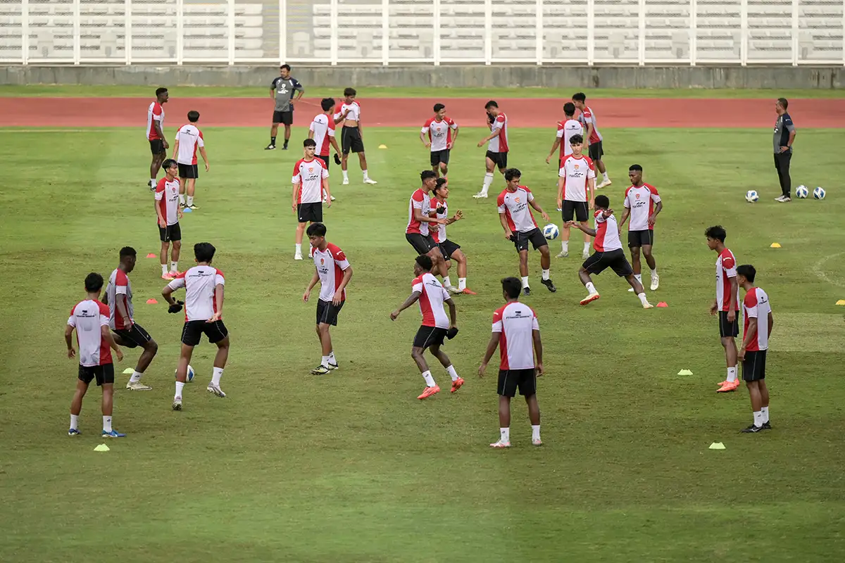 Jelang Piala Asia U-20 2025, Skuad Timnas Indonesia U-20 Jalani TC di Jakarta