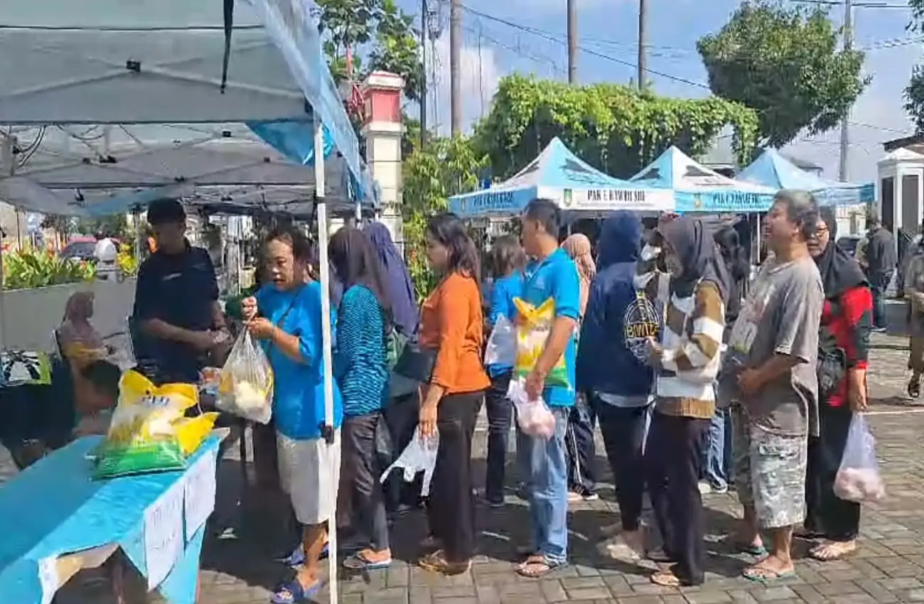 Bulog Gelontor 15 Ton Beras untuk Gerakan Pangan Murah Serentak di Soloraya
