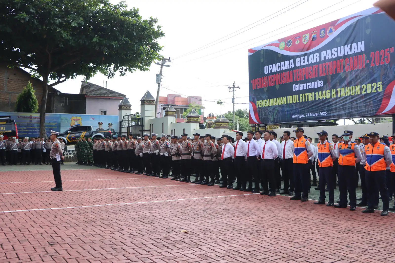 Polres Wonogiri Dirikan 6 Pos Pengamanan Lebaran 2025, Ini Lokasinya
