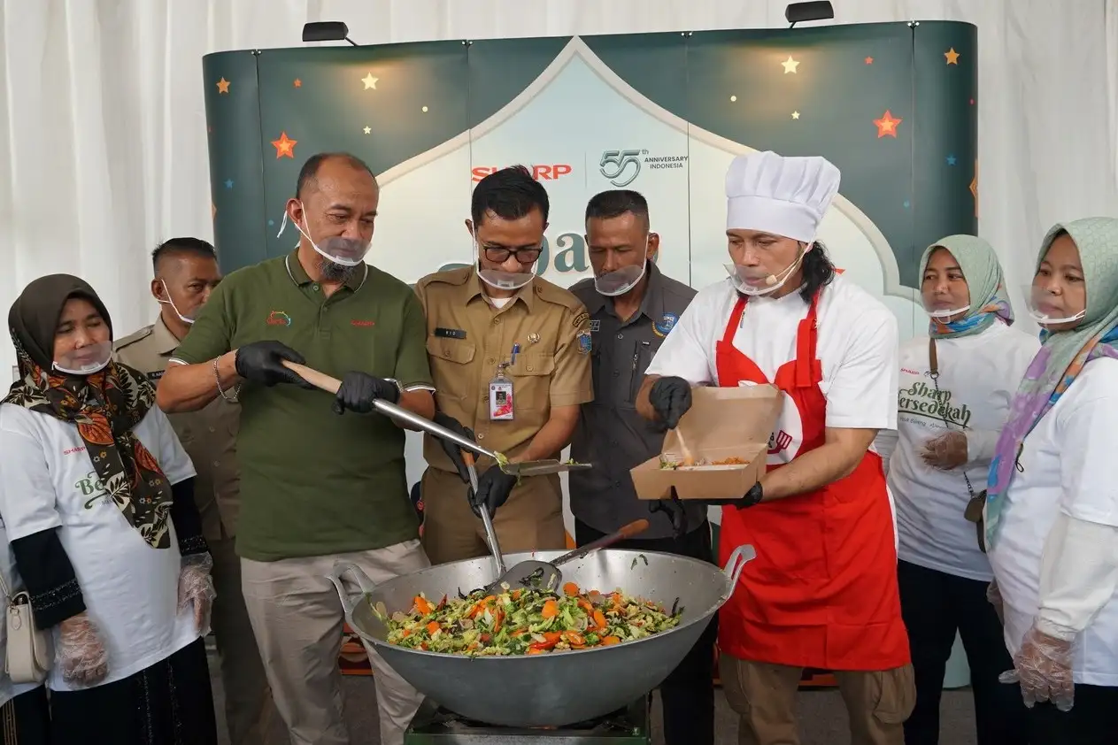 Sharp Bersedekah 2025, Ajak Berbagi Lewat Masak Bareng #DenganHati saat Ramadan