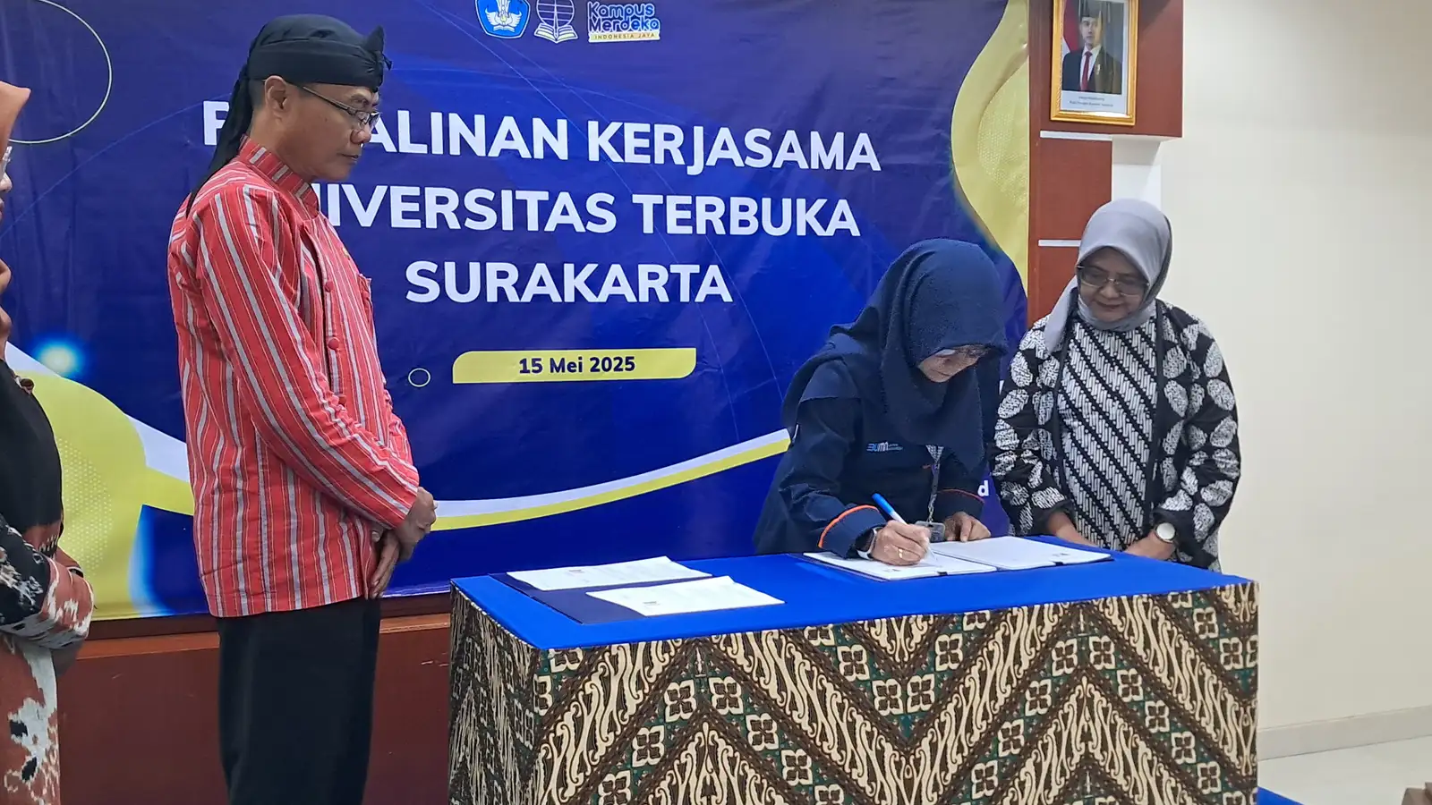 Tingkatkan Layanan Pendidikan, UT Surakarta Perbarui Kerja Sama dengan 9 Mitra