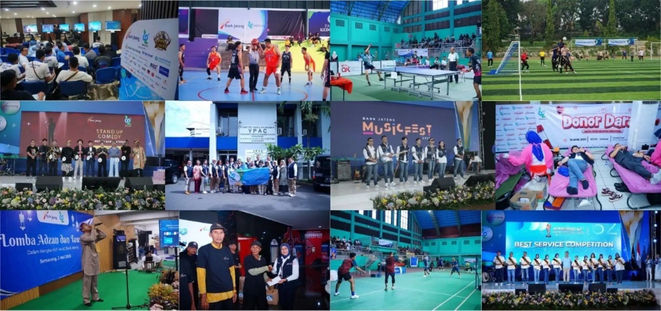 HUT Ke-62, Bank Jateng Gelar Beragam Lomba hingga Turnamen Golf Piala Gubernur