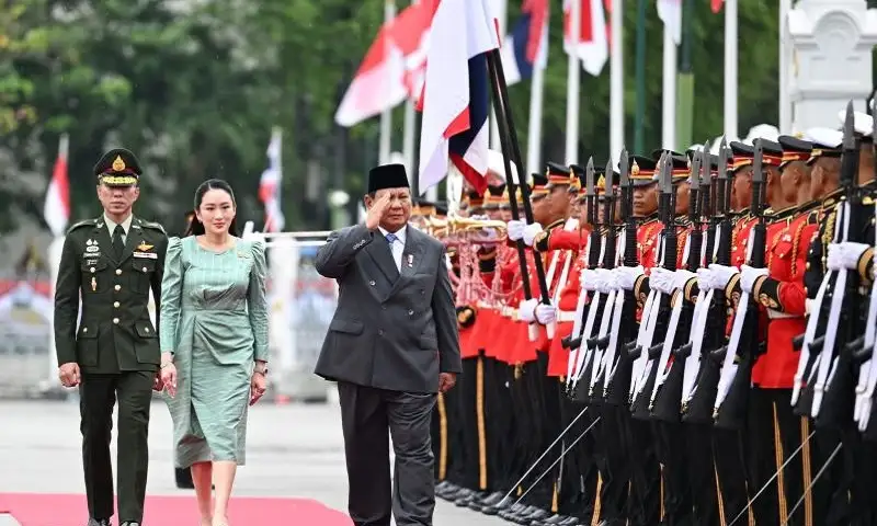 Kunjungan ke Thailand, Presiden Prabowo Disambut Upacara Jajar Kehormatan