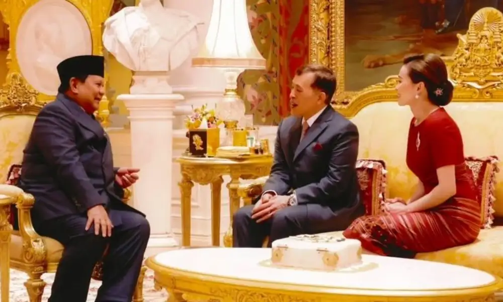 Presiden Prabowo Bertemu Raja dan Ratu Thailand Secara Pribadi