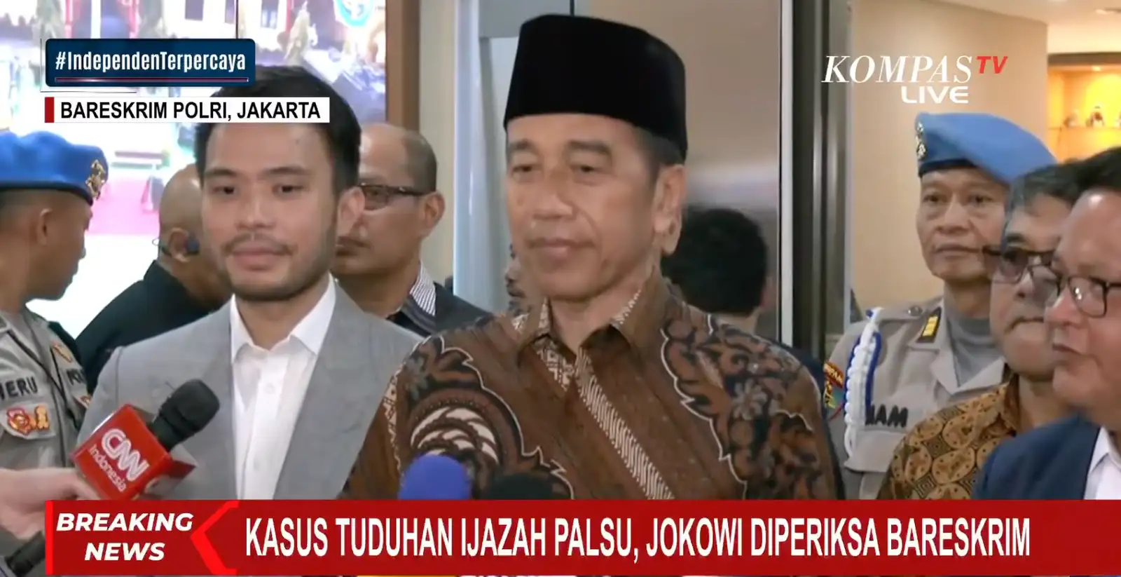 Diperiksa Bareskrim Polri terkait Kasus Ijazah Palsu, Jokowi: Saya Sedih...