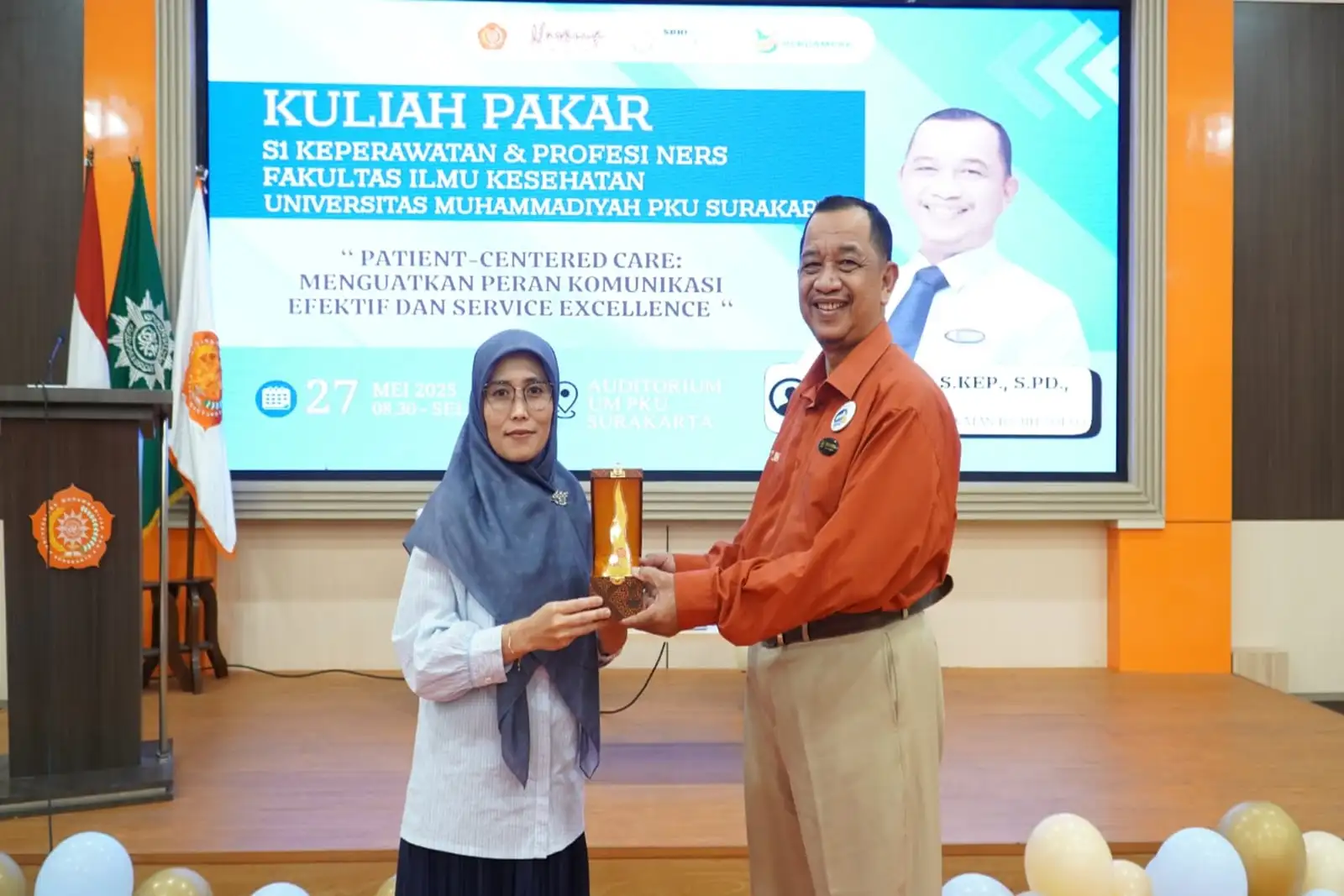 FIK Prodi S1 Keperawatan UMPKU Surakarta Gelar Kuliah Pakar