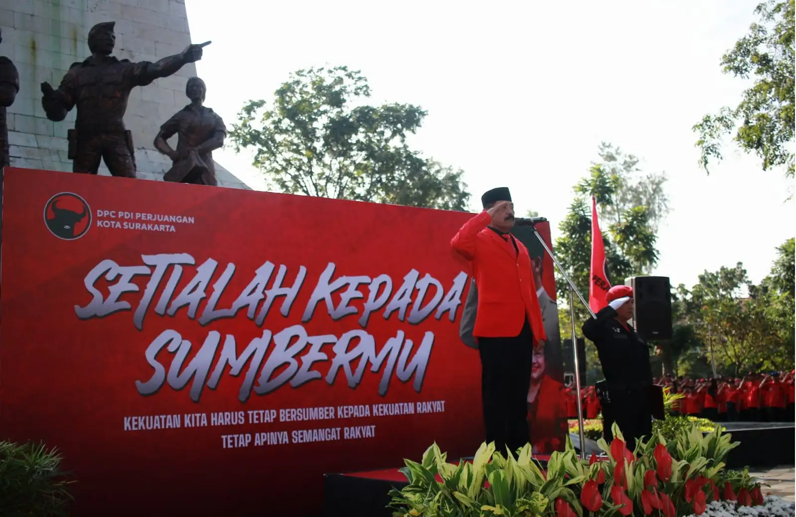 Harlah Pancasila, Rudy Serukan Kader PDIP Solo Kembalikan Semangat Gotong Royong