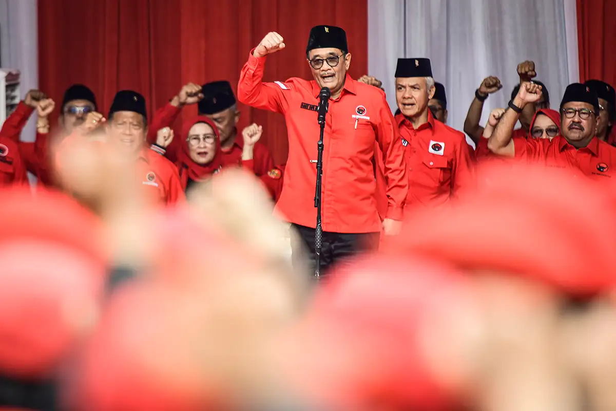 Peringati Harlah Pancasila, DPP PDIP Gelar Upacara Bendera di Lenteng Agung