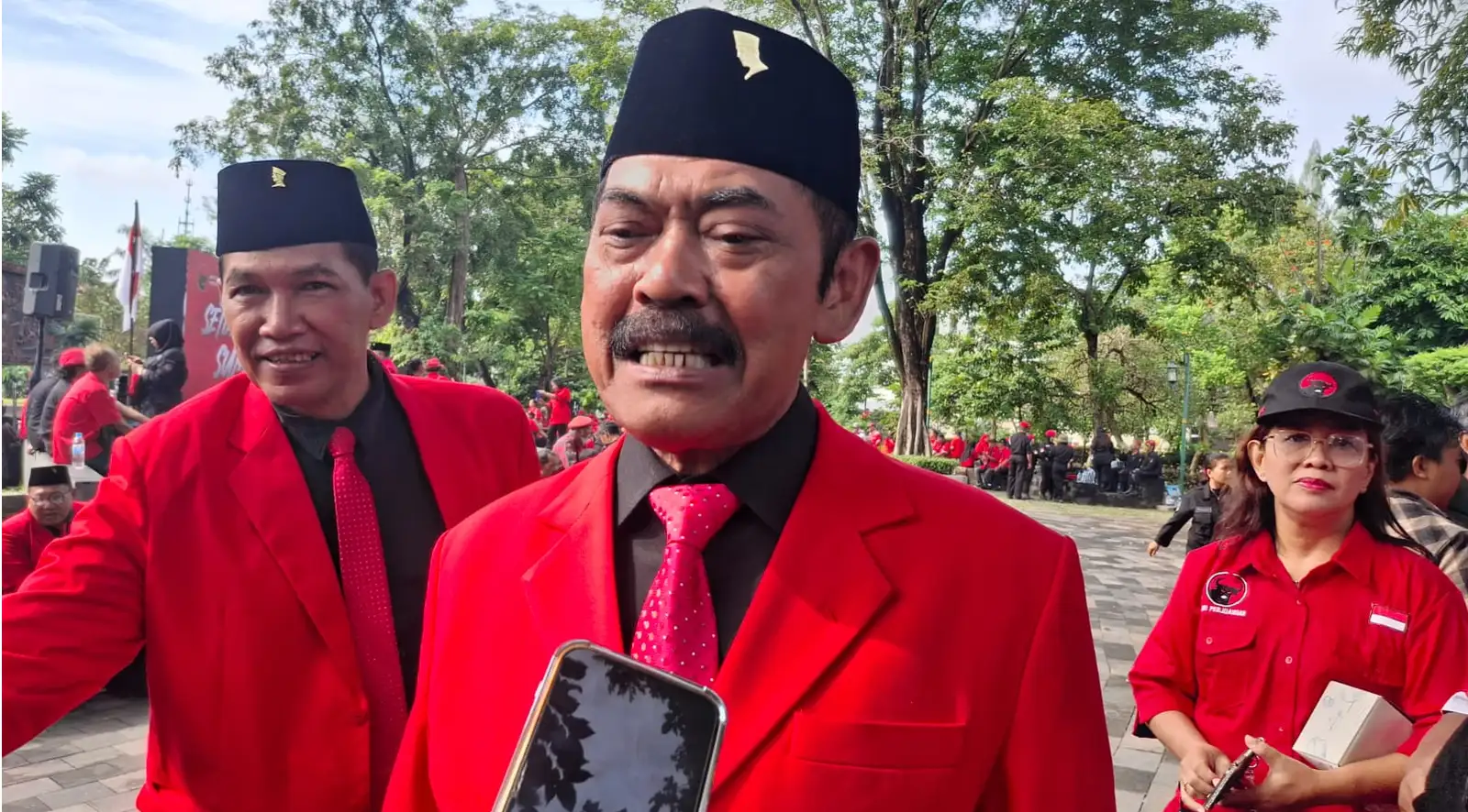 Rudy PDIP Solo Gaungkan Semangat Kader, Menang-Kalah Melu Megawati
