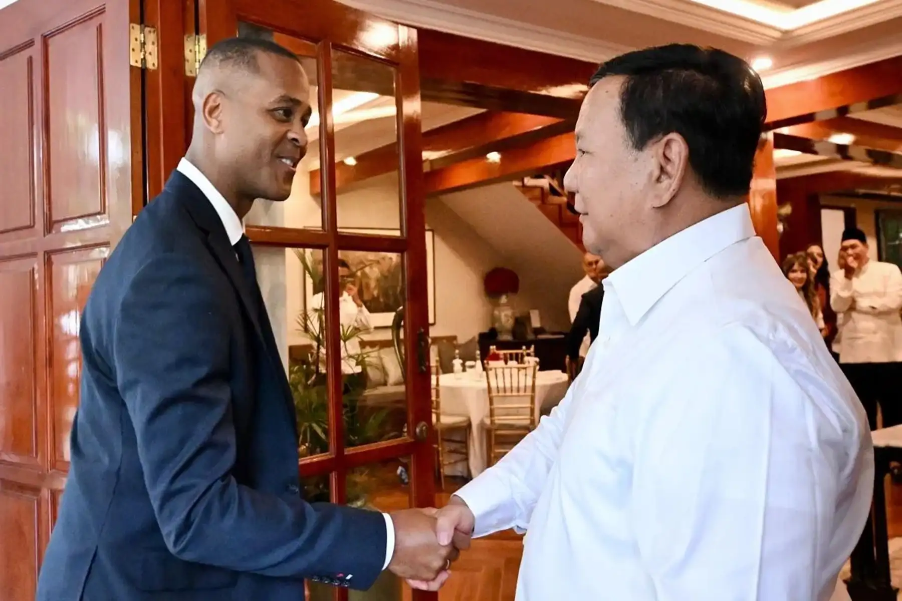 Timnas Dijamu Prabowo Usai Kalahkan China, Erick: Apresiasi Luar Biasa
