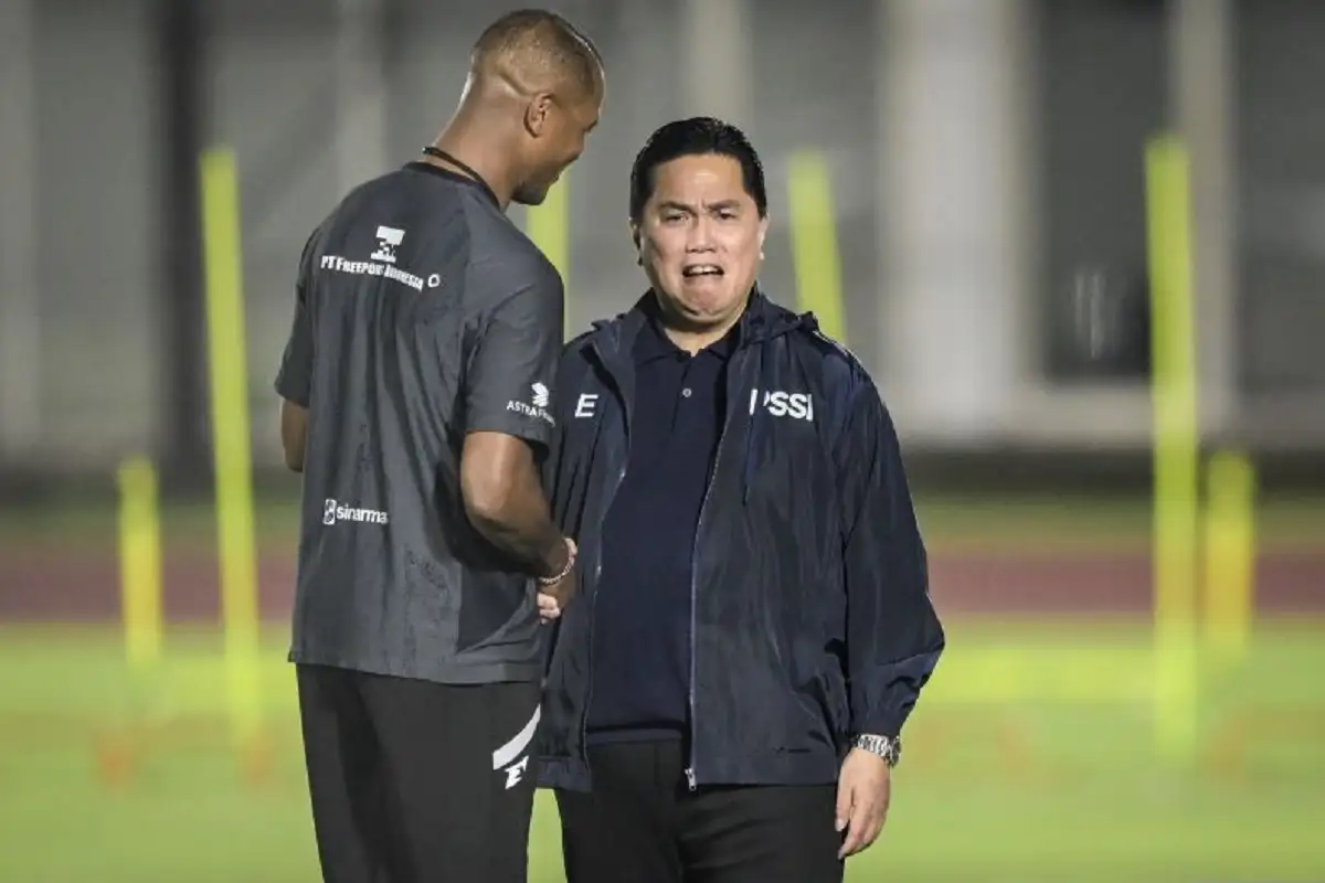 Erick Thohir Janji Timnas Indonesia Bangkit di Babak 4 Kualifikasi Piala Dunia