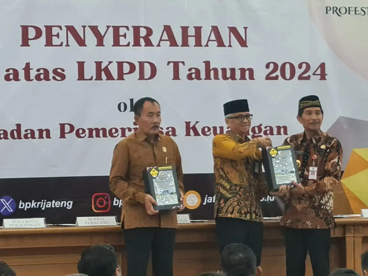Selamat! Sragen 10 Kali Berturut-turut Raih Opini WTP dari BPK