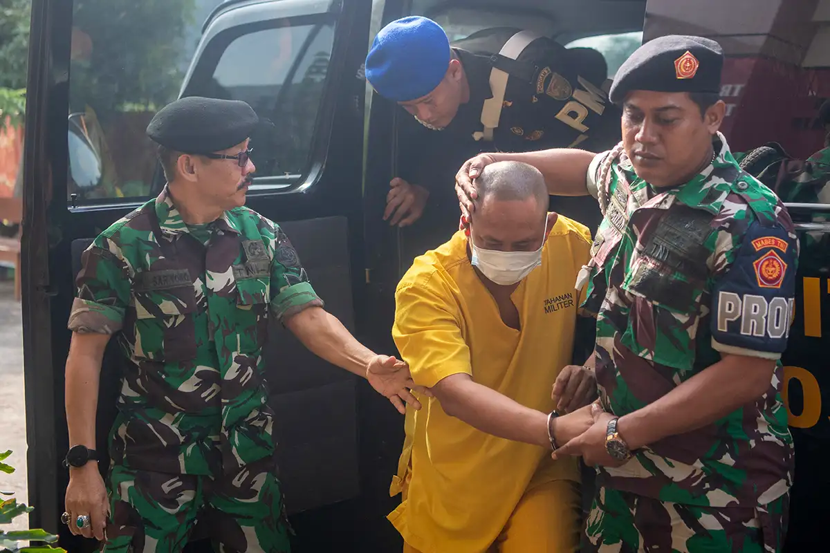 Dua Oknum TNI Terdakwa Penembakan 3 Polisi di Lampung Jalani Sidang Perdana