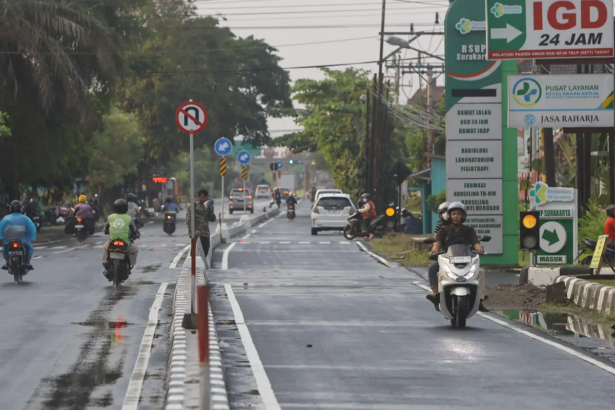 Proyek Rekonstruksi Jl Prof Dr Soeharso Solo Hampir Selesai, Ini Penampakannya