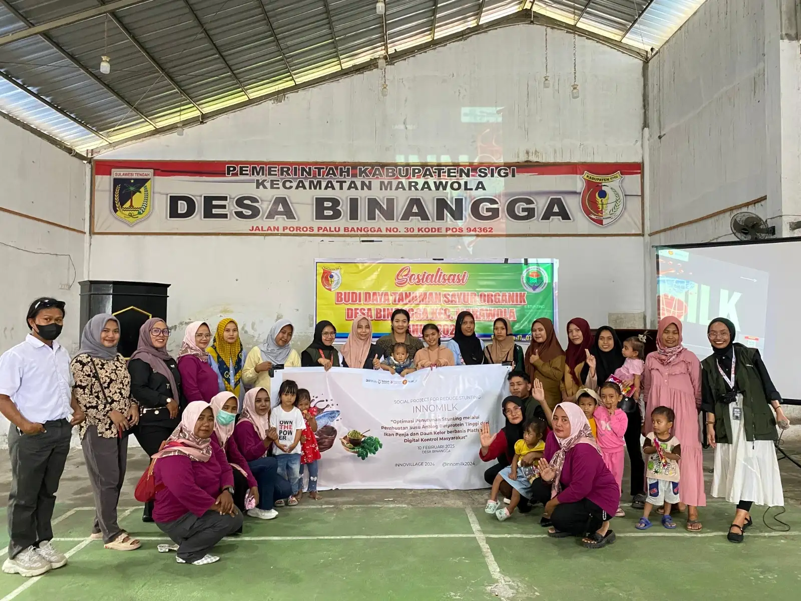 Bersama Innovillage, Mahasiswa Hadirkan Inovasi Alternatif Pencegahan Stunting