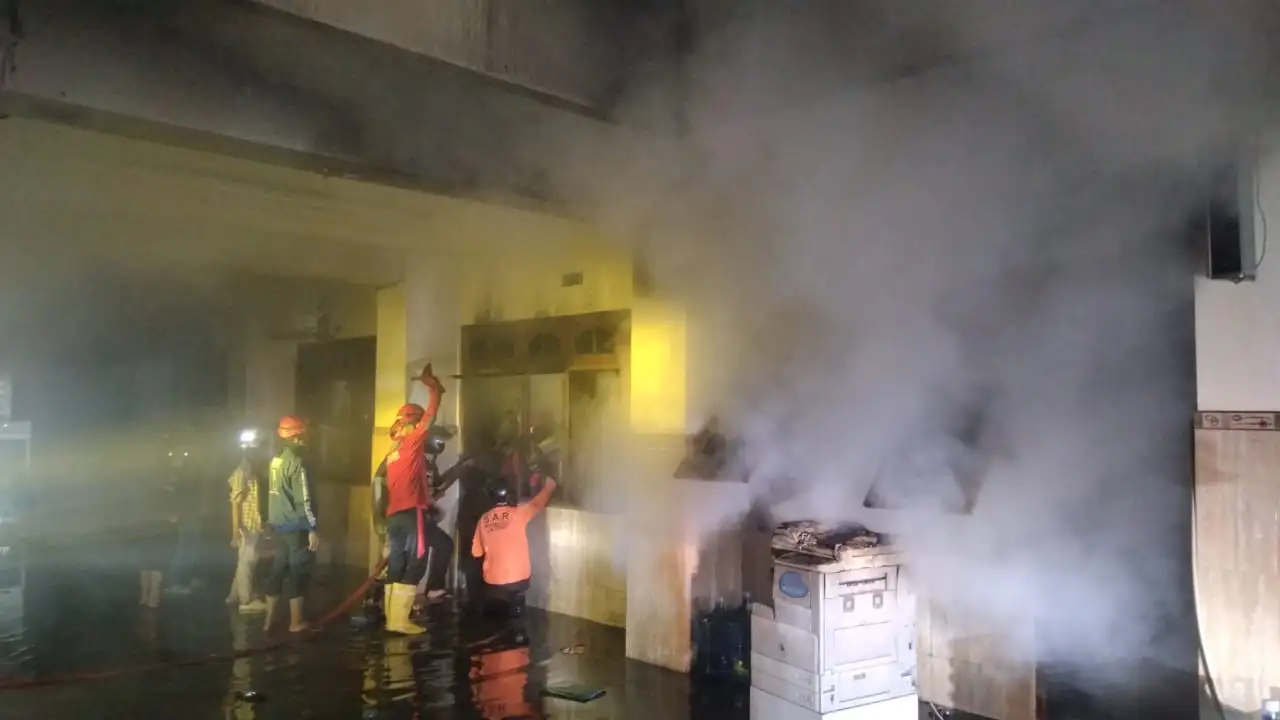 Diawali Suara Letusan, Ruang Sekretariat di Balai Muhammadiyah Solo Kebakaran