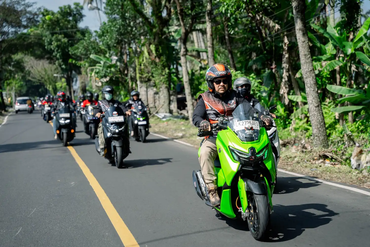 1.000 Biker Pengguna MAXi Antusias Ikuti Selebrasi Satu Dekade NMAX di Indonesia