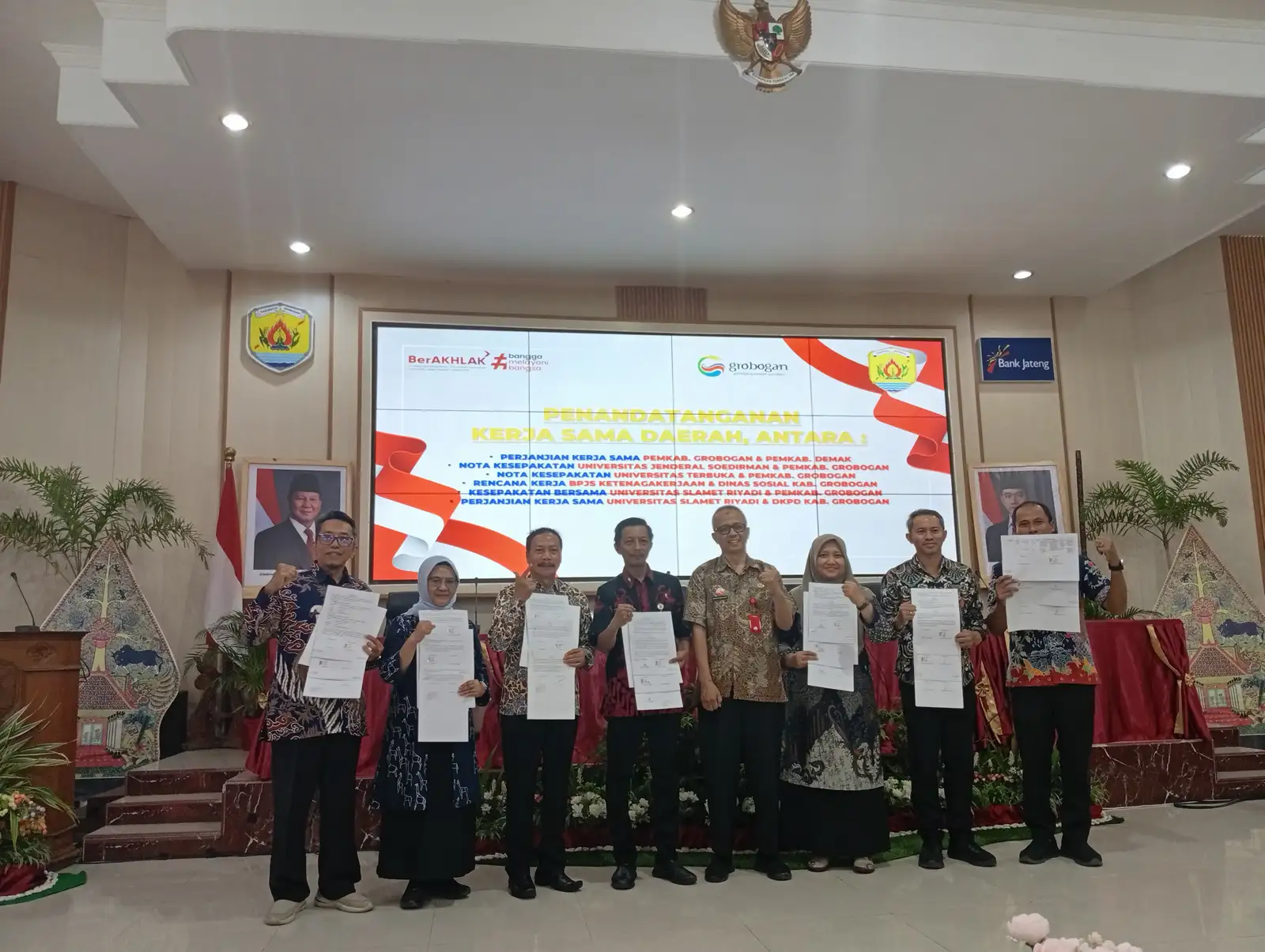 UT Surakarta-Pemkab Grobogan Siap Wujudkan Tri Dharma Perguruan Tinggi Berdampak