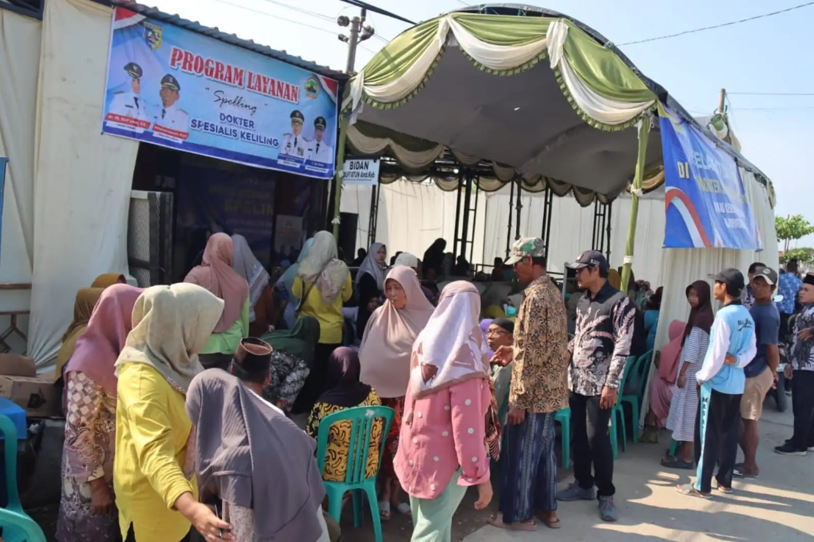 Pemprov Jateng Beri Layanan Kesehatan dan Sembako bagi Warga Terdampak Rob Demak