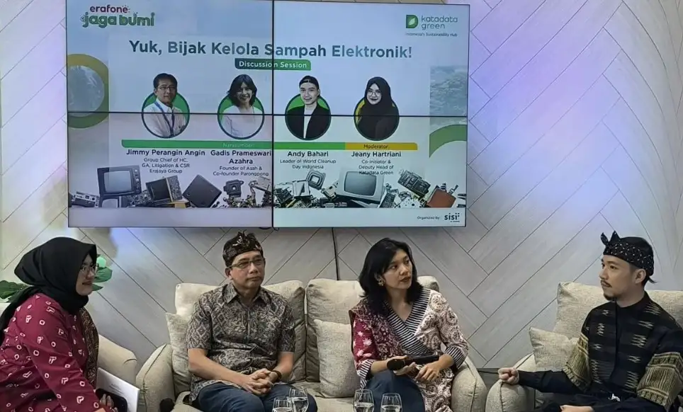 Upaya Jaga Bumi, 1.900-an Unit Gawai Bekas Didaur Ulang