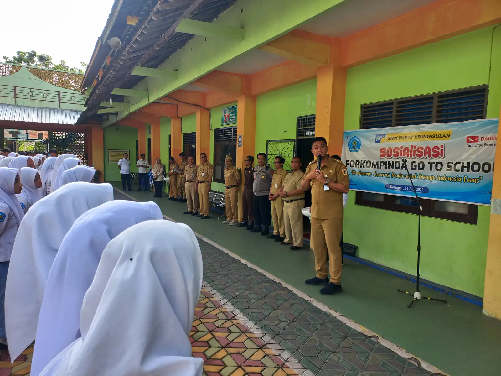 Cegah Kenakalan Remaja, Forkopimda Klaten Gelar Roadshow Goes to School