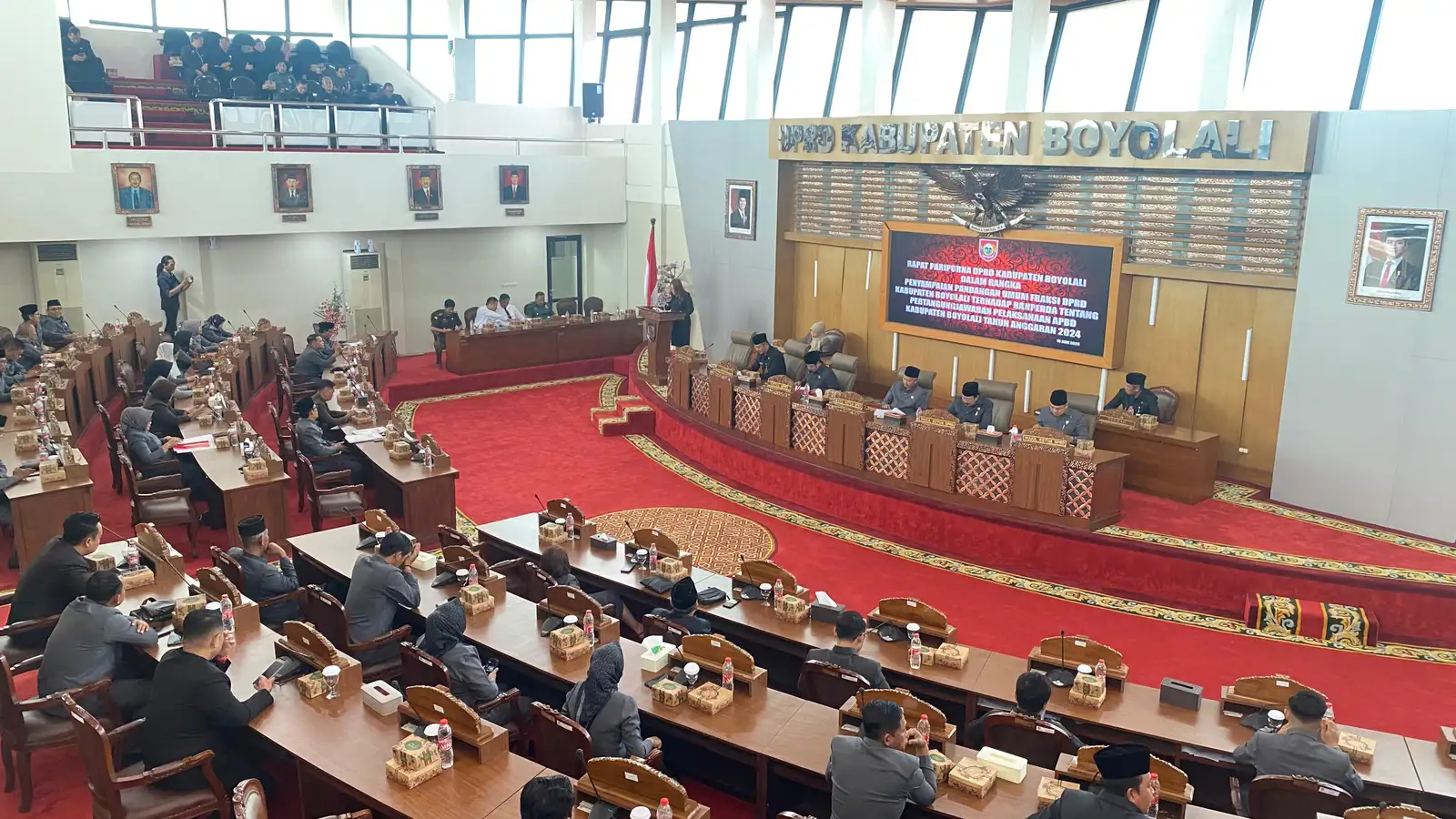 Rapat Paripurna, DPRD Boyolali Soroti Silpa APBD 2024 Tembus Rp178 Miliar